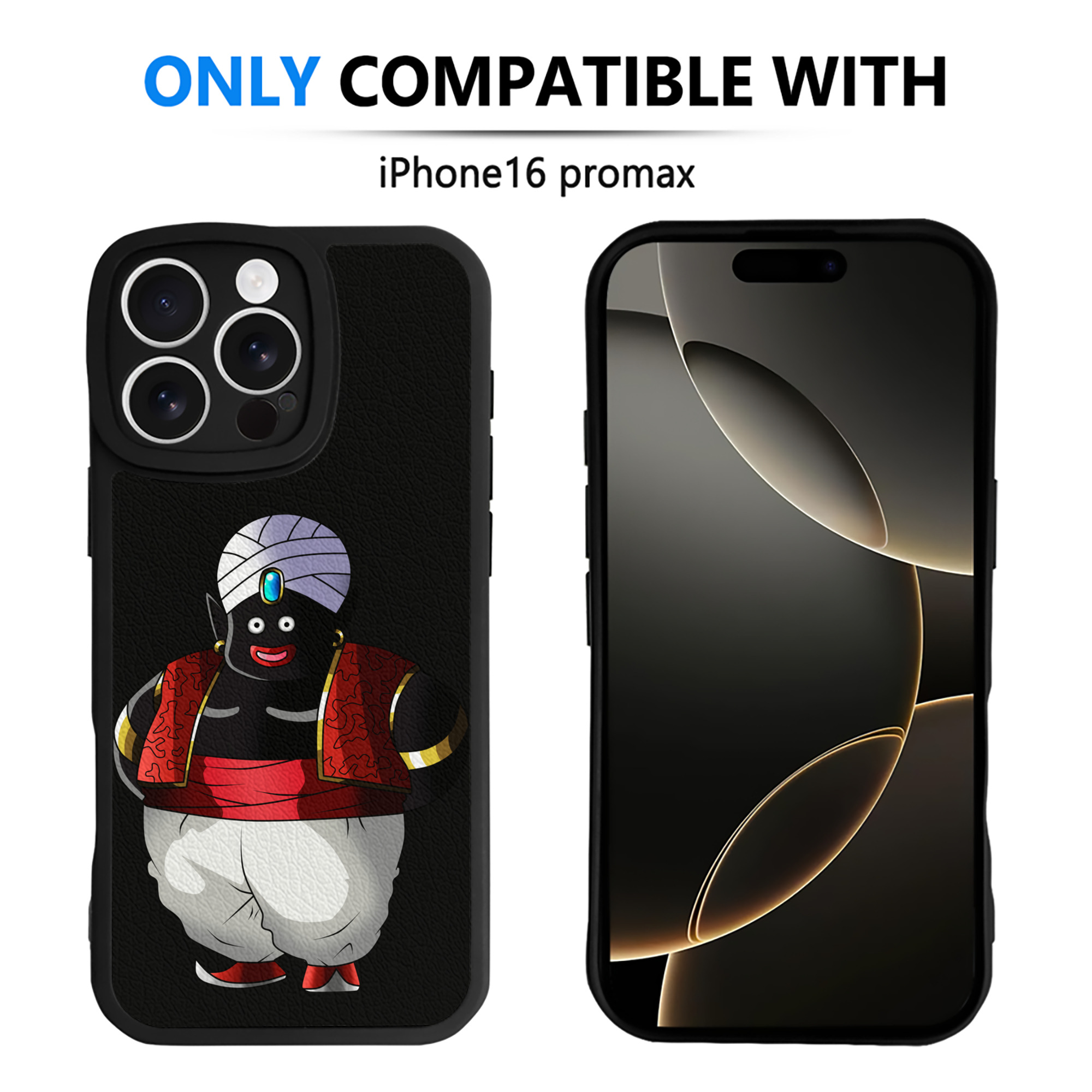 （画像用） ドラゴンボール DRAGON BALL 【iPhone 16シリーズ対応】シリコンスマホケース（レザー調） 材質：シリコン